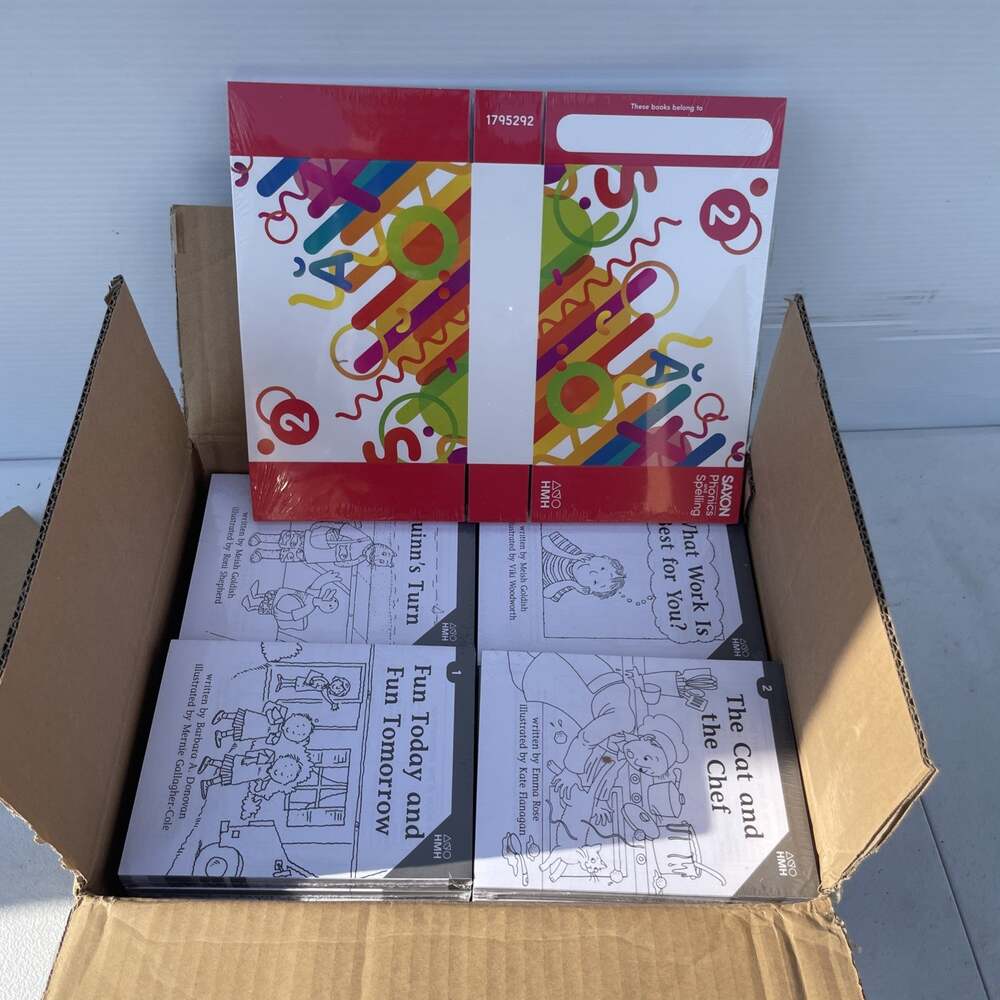 Saxon Phonics & Spelling Grade 2 Decodable Readers 24 Student Refill 1-26